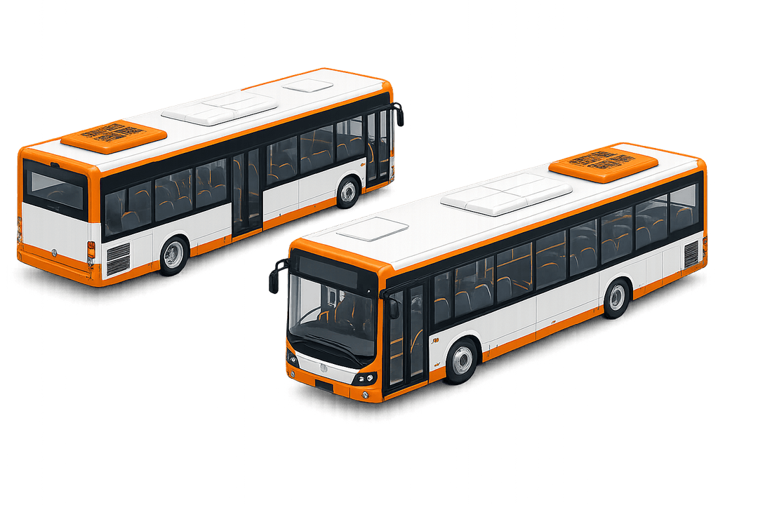 Bus safety signage